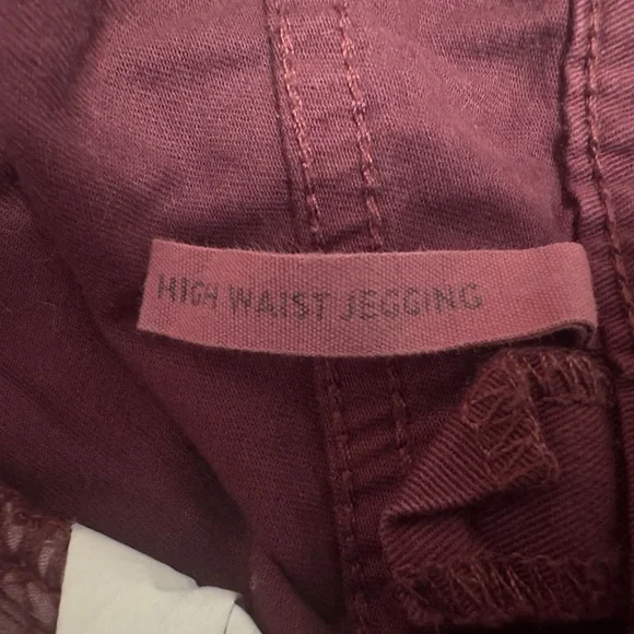 Garage Wine-Colored Skinny Jeans - Picture 8 of 11